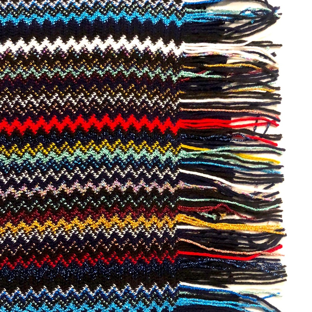 MISSONI rainbow scarf